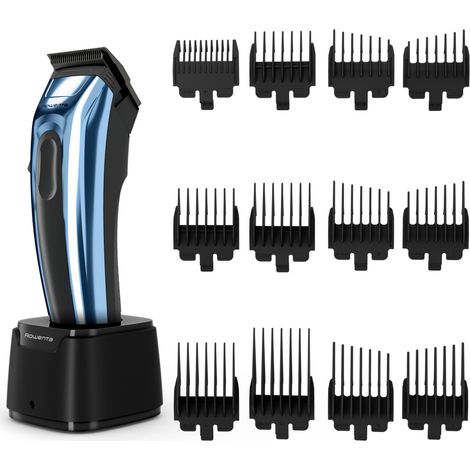 Rowenta TN1551E0 Haartrimmer/-schneider Schwarz, Blau 6 Lithium-Ion (Li-Ion)