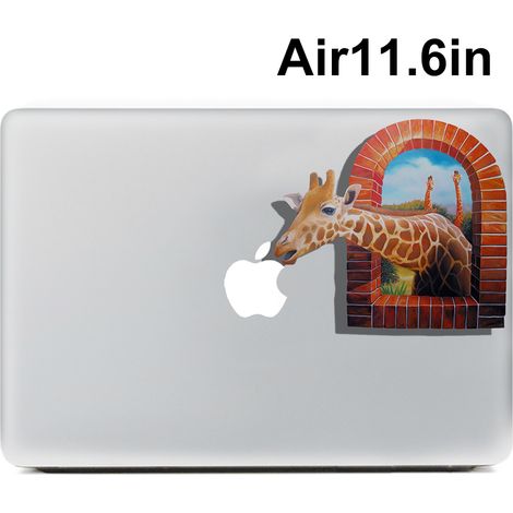 Autocollants pour ordinateur portable en vinyle pour Apple MacBook Air 11,6 pouces Autocollants partiels colorés personnalisés