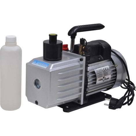 Pompe à vide 100 L/min avec manomètre à 4 voies en kit d'outils