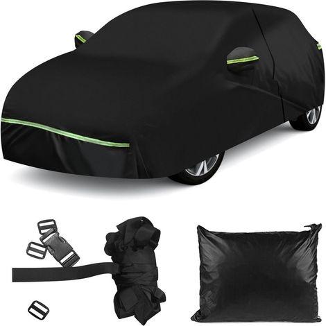 Wasserdichte Autoabdeckung für Renault Clio 1990-2024, 210D Allwetter-Vollgarage mit Türreißverschluss (1/5)