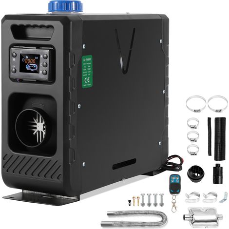 Wolketon Calentador Diesel Portátil 8KW 12V/24V Integración Control Bluetooth Calentador de Aire Diesel para RV Coches Camiones Negro (1/5)