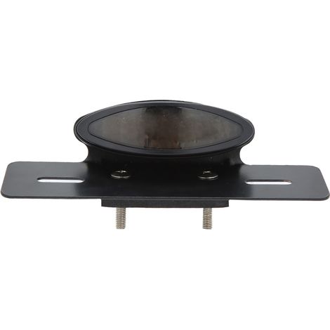 Feu Stop LED Moto 12V Universel, Feu Arrière avec Support Noir, Lentille Fumée, Lumière Rouge, Accessoire de Personnalisation (1/3)