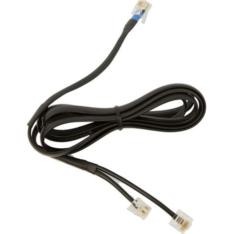 Jabra Link 14201-10 schwarzes Kabel 20 cm für VoIP-Telefonie (1/5)