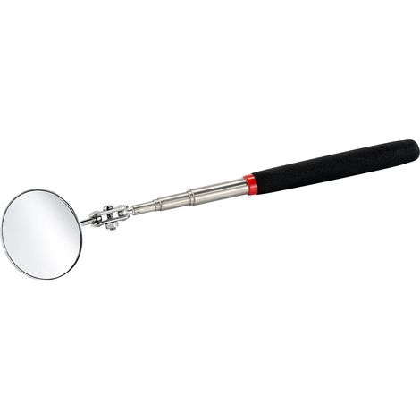 1 Miroir télescopique,2 articulations à rotules,Miroir Ø 50 mm,Atelier et inspection moteur