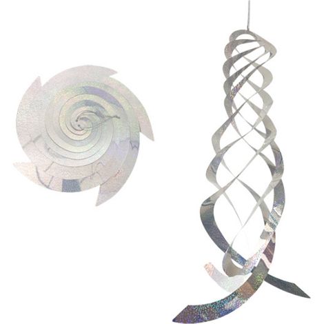Spirale d'épouvantail réfléchissante