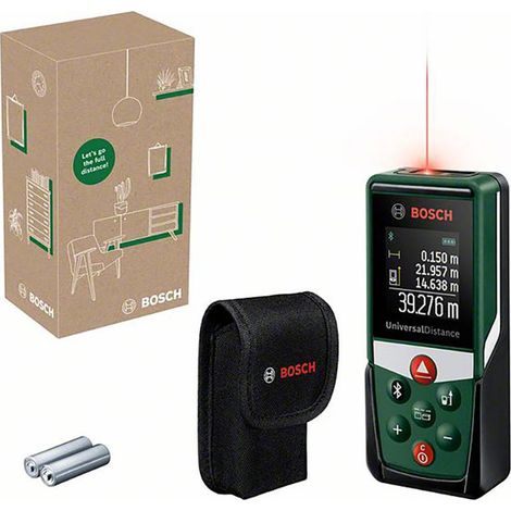 Misuratore di distanza laser digitale UniversalDistance 40C, scatola per eCommerce (1/4)