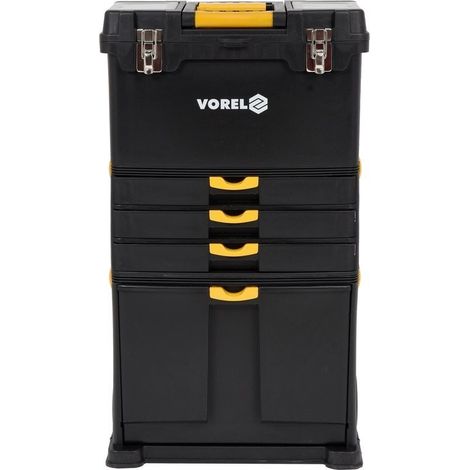 Vorel Modello 78736 carrello nero 3 segmenti