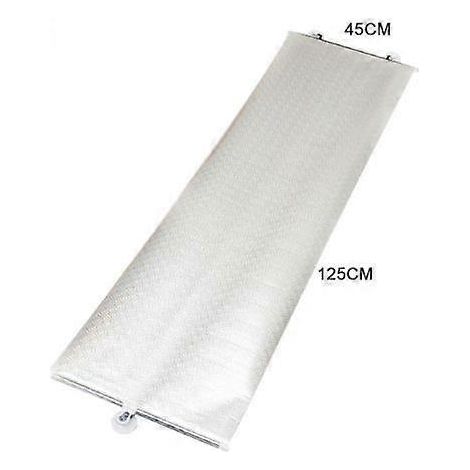 Pare-soleil rétractable automatique pour pare-brise et vitre avant de voiture, protection solaire, 45 x 125 cm (1/5)