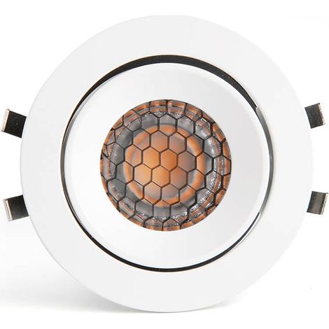 KIVI Empotrable orientable blanco 5W 2700K 36° IP44