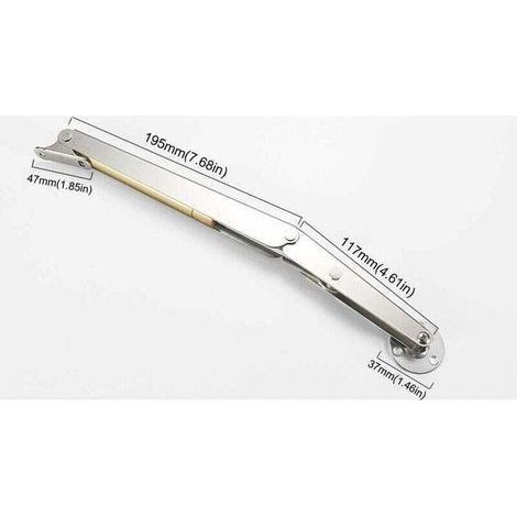 2 Stück 150N Gasfedern, Hydraulikstreben, Möbelstreben, Türdämpfer für Schränke, Bücherregale und Möbel (1/4)