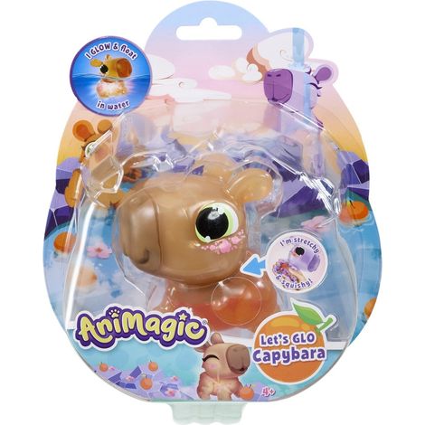 Schwimmendes, leuchtendes Wasserschwein-Spielzeug, braun (1/5)