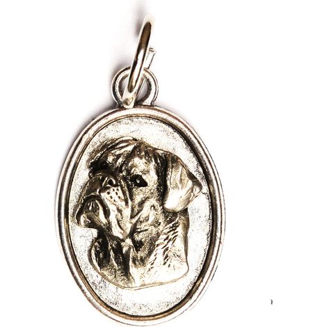 Bullmastiff, Bullmastiff I - Collier pour chien, pendentif pour une maîtresse de chien, bijou unique d'Art-Dog (1/5)