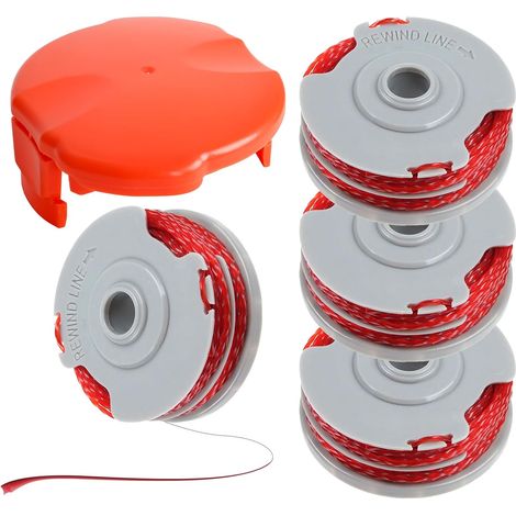 Adatto per testina di taglio con bobina di filo in nylon e coperchio protettivo per tosaerba FLYMO FLY021/FLY0060.