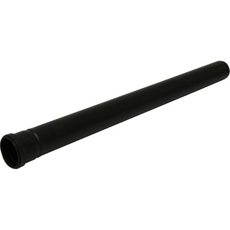 Le Sanitaire – Tube de fumée 80 mm – Plastique – Longueur 1000 mm – Tuyau déchappement droit – Température max 120°C