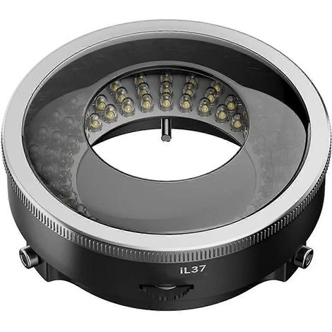 Lampe annulaire LED polarisée pour microscope, anti-illuminateurs (1/5)