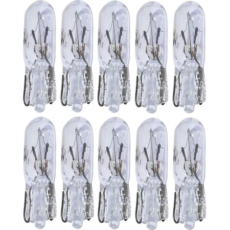 Set mit 10 T5 12V 1,2W Armaturenbrettlampen (1/3)