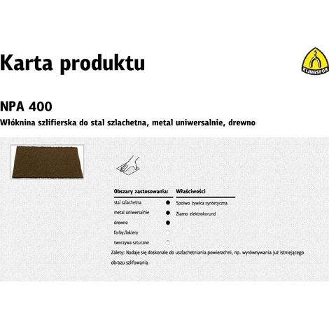FOGLIO IN FIBRA SINTETICA 152X229 MEZZO CORINDONE NPA