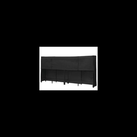 Bâche pour range-bûches extérieur (1/3)