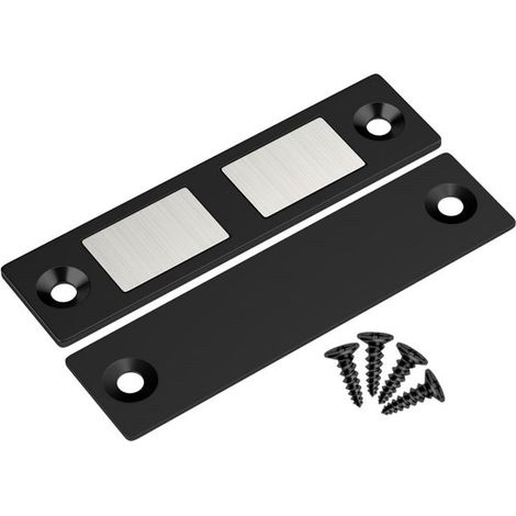 Longziming - Serrure magnétique pour porte - Fermeture magnétique puissante - Installation facile - Métal durable - Convient aux portes et aux armoires (1/5)