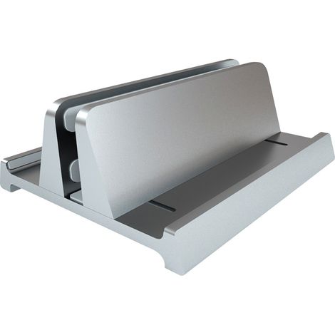 Support Ordinateur Portable Ajustable en ABS, Organisateur de Bureau Économiseur d'Espace pour MacBook et PC