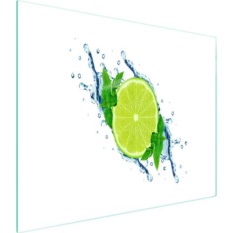 TAGLIERE IN VETRO 52x30 LIME (1/5)