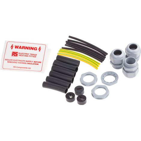 Kit d'installation de ruban chauffant, Dimensions 130 x 75 x 130mm ( Prix pour 1 Kit )