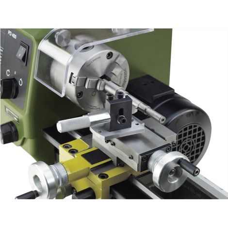 Proxxon – Dispositif de tournage radial 24062 – Accessoire pour tour à métaux – Support en acier réglable – Pour tournage de formes concaves et convexes