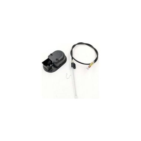 BRAVIX Maniglia di ricambio universale in alluminio per poltrone reclinabili, leva di sblocco, maniglia in metallo con molla e cavo