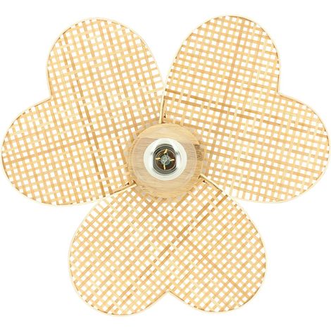 Applique murale en bambou, PETALI (1/5)