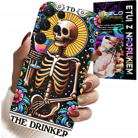 Custodia per Samsung Galaxy S22 Ultra - THE drinker alko winko drink patterns case (1/5)