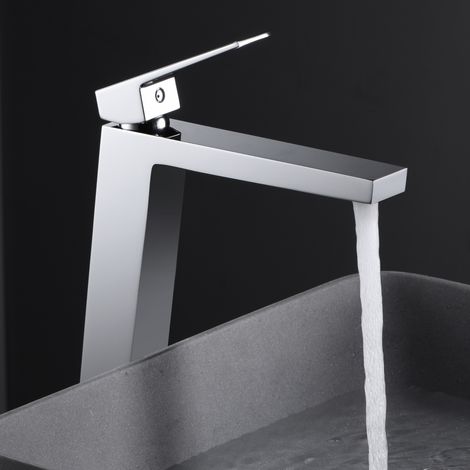 Imex -  Grifo Monomando Lavabo Caño Alto Cromado Serie Art (1/4)