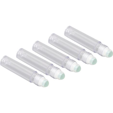 10 Flacons Roll-On 7ML Vides en Plastique Réutilisables pour Huiles Essentielles et Parfums de Voyage (1/5)