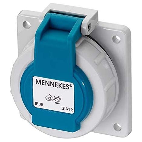 Mennekes Schuko-Anbau-Steckdose 16A 230V Bleu IP68