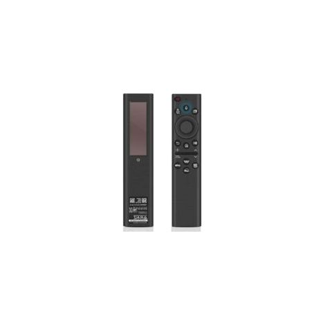 Mando a distancia de repuesto Samsung BN59-01385A, mando universal solar con control por voz para televisores inteligentes Samsung con 4 botones de acceso directo, color negro.