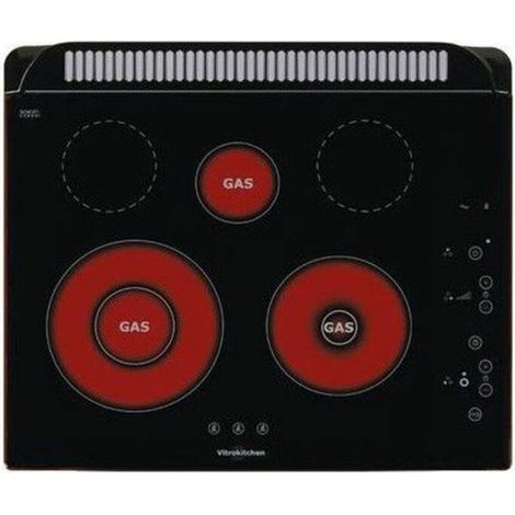 Cucina vitrokitchen 301tgn 5300 W gas 60 cm