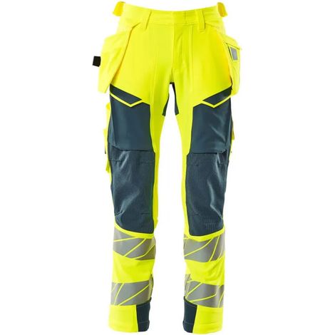 Pantalon de travail Mascot accelerate safe imperméable haute visibilité