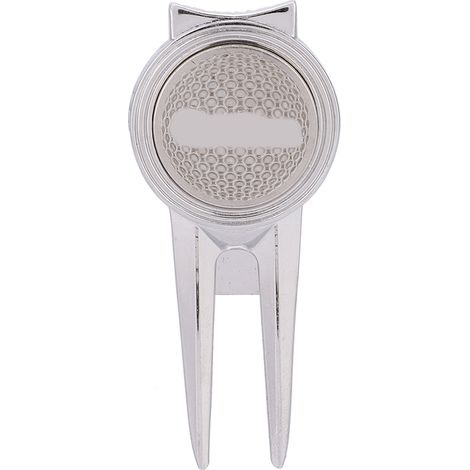 Marqueur balle magnétique outil réparation Divot alliage zinc élégant D103 argent (1/5)
