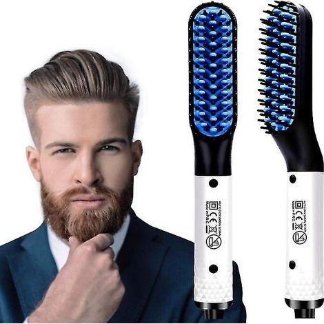 JANMIR-lisseur à barbe pour hommes, lisseur à cheveux pour hommes