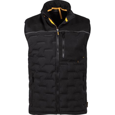 Gilet de travail sans manche Noir Taille M Doudoune Tissu Respirant VITO (1/4)