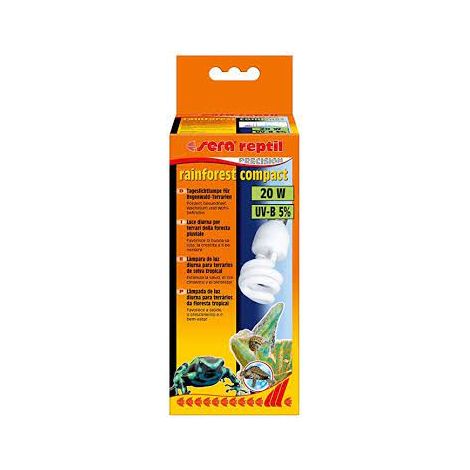 Lampadina Sera per Terrario 20 watt luce diurna UV-B 5% (1/3)