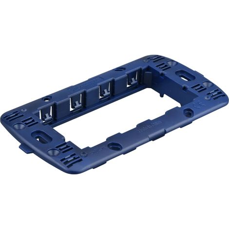 Supporto Telaio A2ZWORLD Per Serie Civile MBL Compatibile Con Bticino Living (4 Moduli Per Scatola 504)