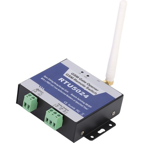 RTU5024 Amélioré GSM Ouvre-Porte Relais Commutateur Sans Fil Contrôle d'Accès DC 9-36V (1/5)