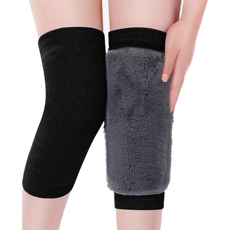 rodilleras gruesas, soporte para las rodillas, invierno, ciclismo, esquí, senderismo (1/5)