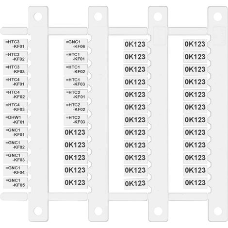 Beschriftungsschild 060.48     48 St. Finder 060.48