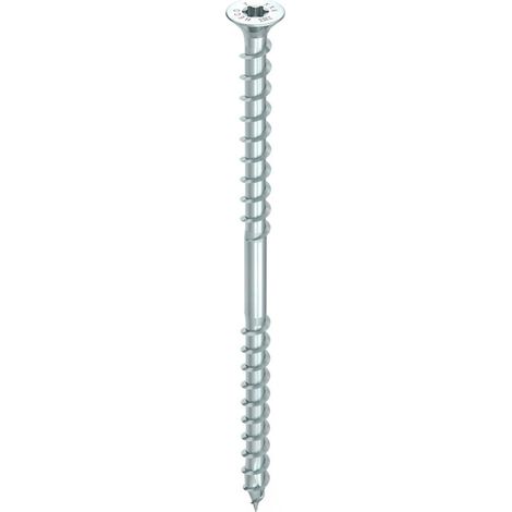 Vis HECO-Topix-Plus Therm - Ø8x280mm - Tête Fraisée à poches de fraisage - Filetage sous tête - T40 - Boite de 50 - 61357 (1/4)