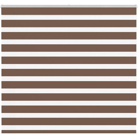 Doppelrollo Braun 165x150 cm Stoffbreite 160,9 cm Polyester