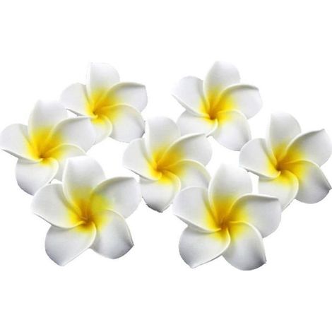 Fleurs artificielles - Non spécifié - 100pcs - Mousse durable - 6cm - Blanc