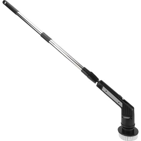 Épurateur de Douche électrique 9 en 1 avec Batterie 450 TR/Min 2000 MAh et Poignée de 50 Pouces pour Le Nettoyage de la Salle de Bain, de la Cuisine et de la Voiture (JY6016 Noir (9 têtes)) (1/5)