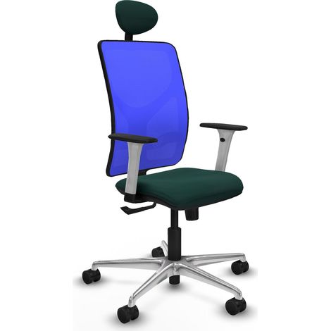 Silla de oficina piqueras y crespo Motilla blanco espuma alta densidad (1/2)