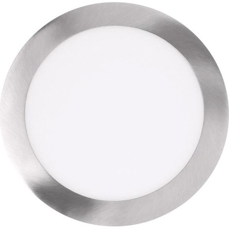 Downlight LED Empotrable Circular Cromo 22,5 cm  Foco LED 18 W CCT (1/5)
